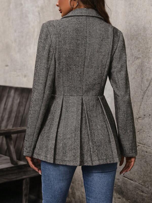 Karen Effortless Tailored Gray Blazer for Women