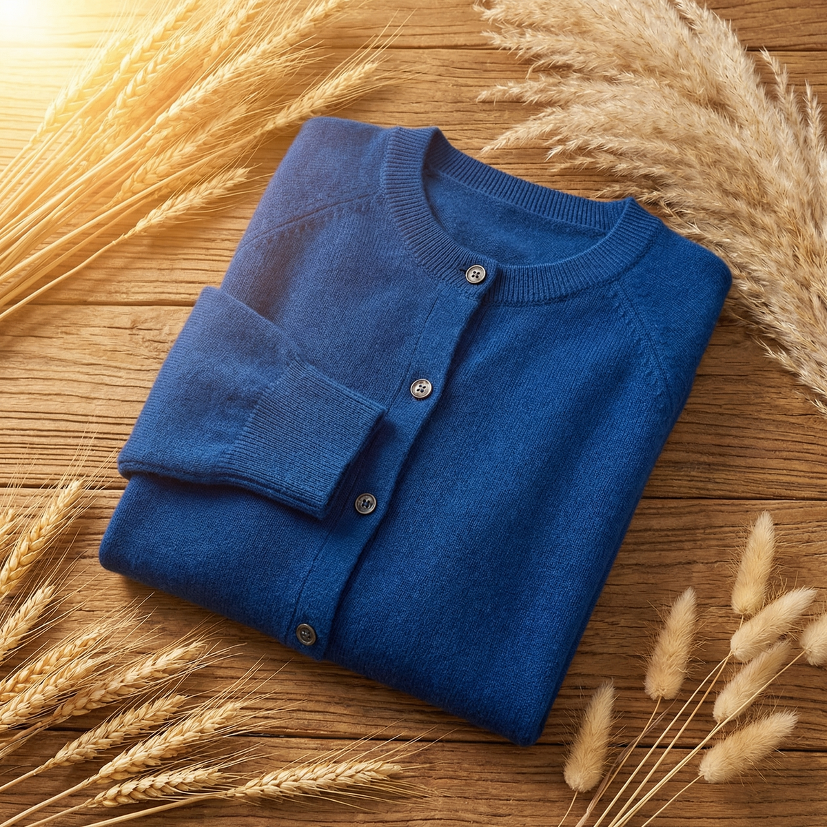 Abigail Classic Merino Wool Cardigan for Women