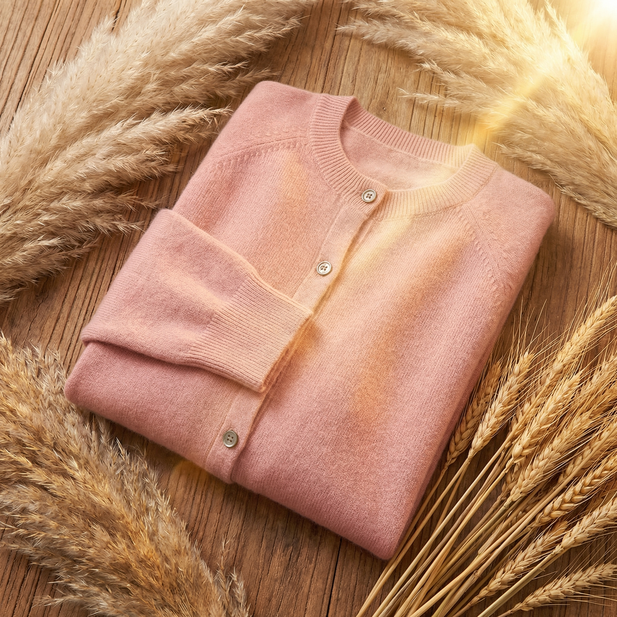 Abigail Classic Merino Wool Cardigan for Women