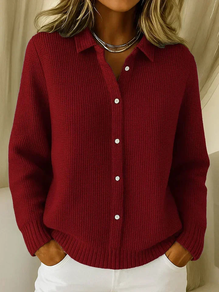 Rebecca Warm Knit Cardigan Sweater for Women