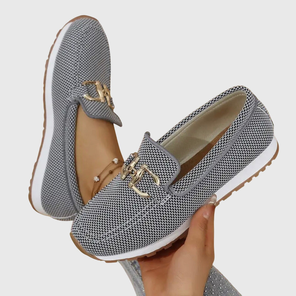 Janet Elegant Orthopedic Horsebit Loafers for Women
