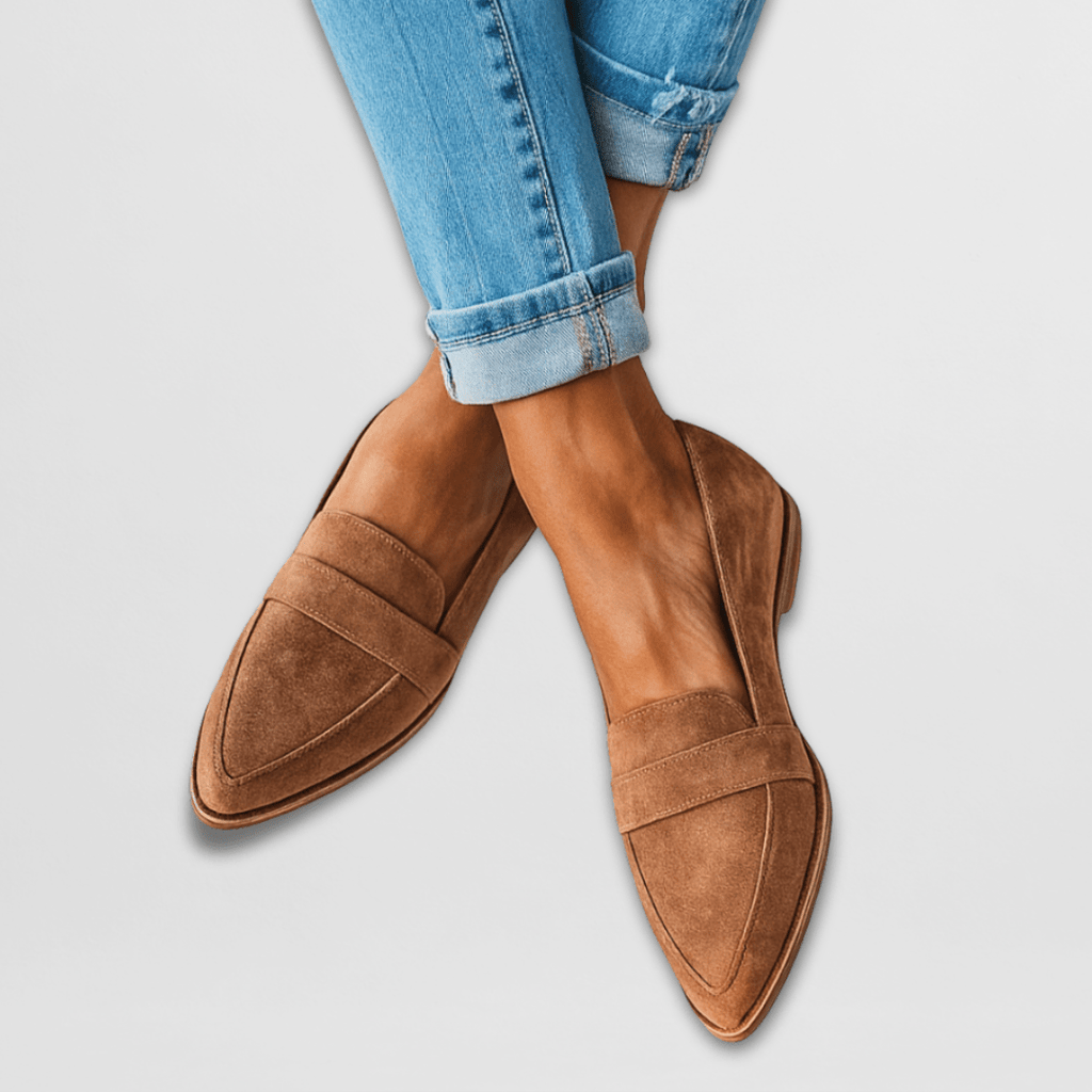Shannon Soft Orthopedic Suede Loafers for Women