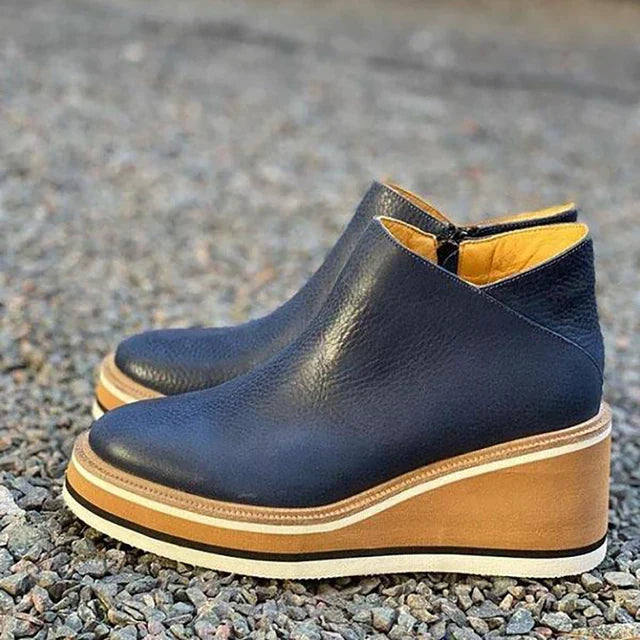 Ashley Elegant Women's Waterproof Ankle Boots