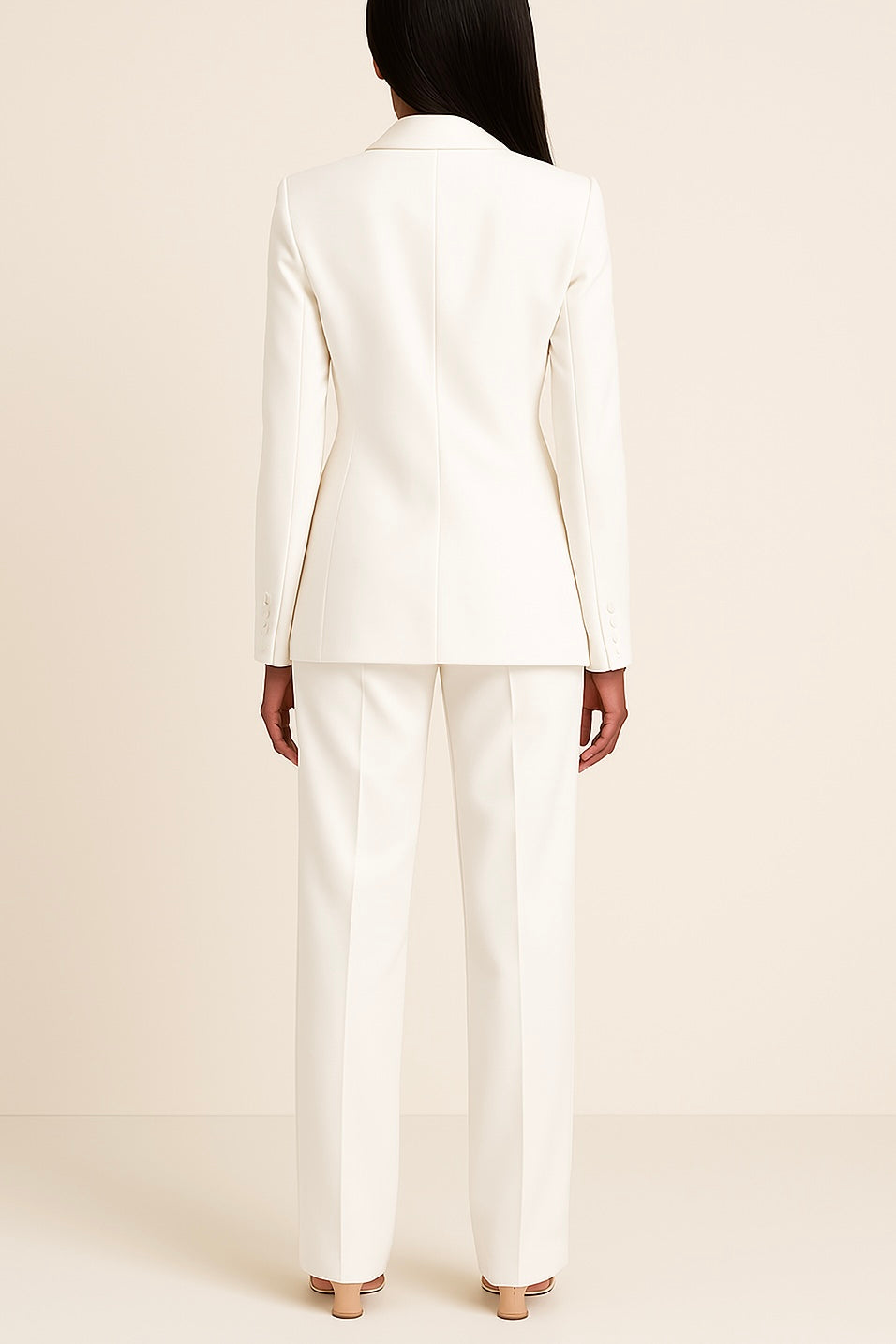Wilma Classic Long Blazer Suit Set for Women