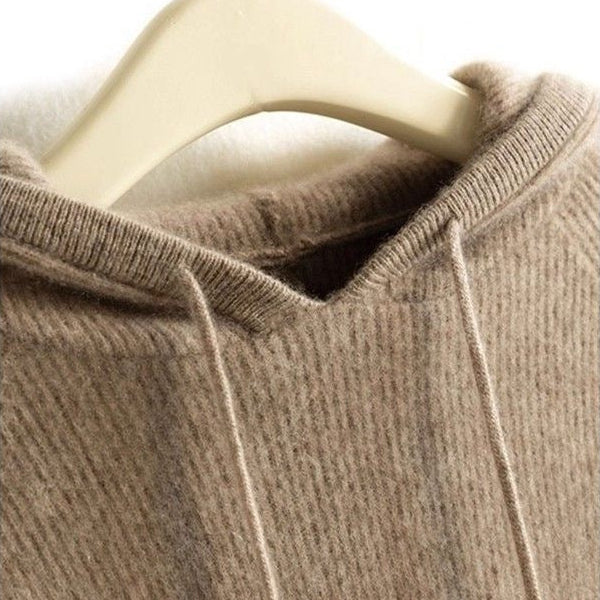 Samantha Soft Cashmere Blend Hoodie for Women
