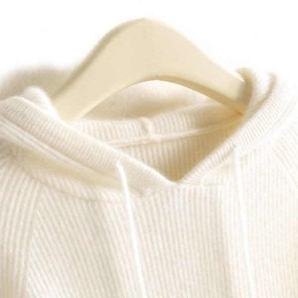 Samantha Soft Cashmere Blend Hoodie for Women