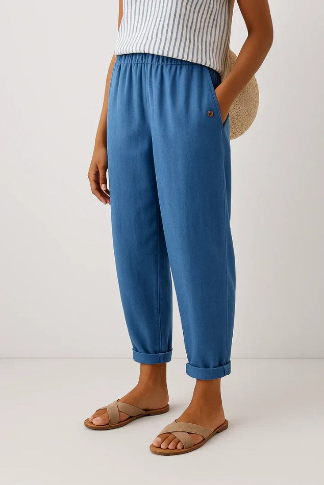 Faith Relaxed Straight Leg Everyday Trousers