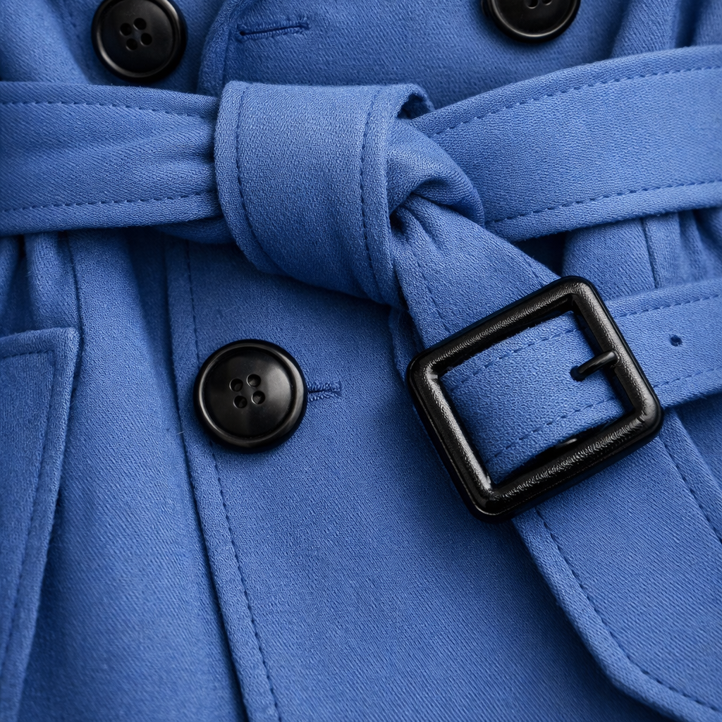 Lucy Timeless Women's Belted Long Trench Coat