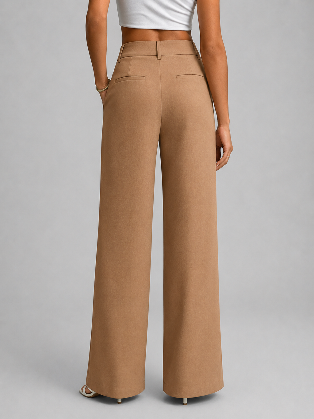 Erin Timeless High Waisted Wide Leg Trousers