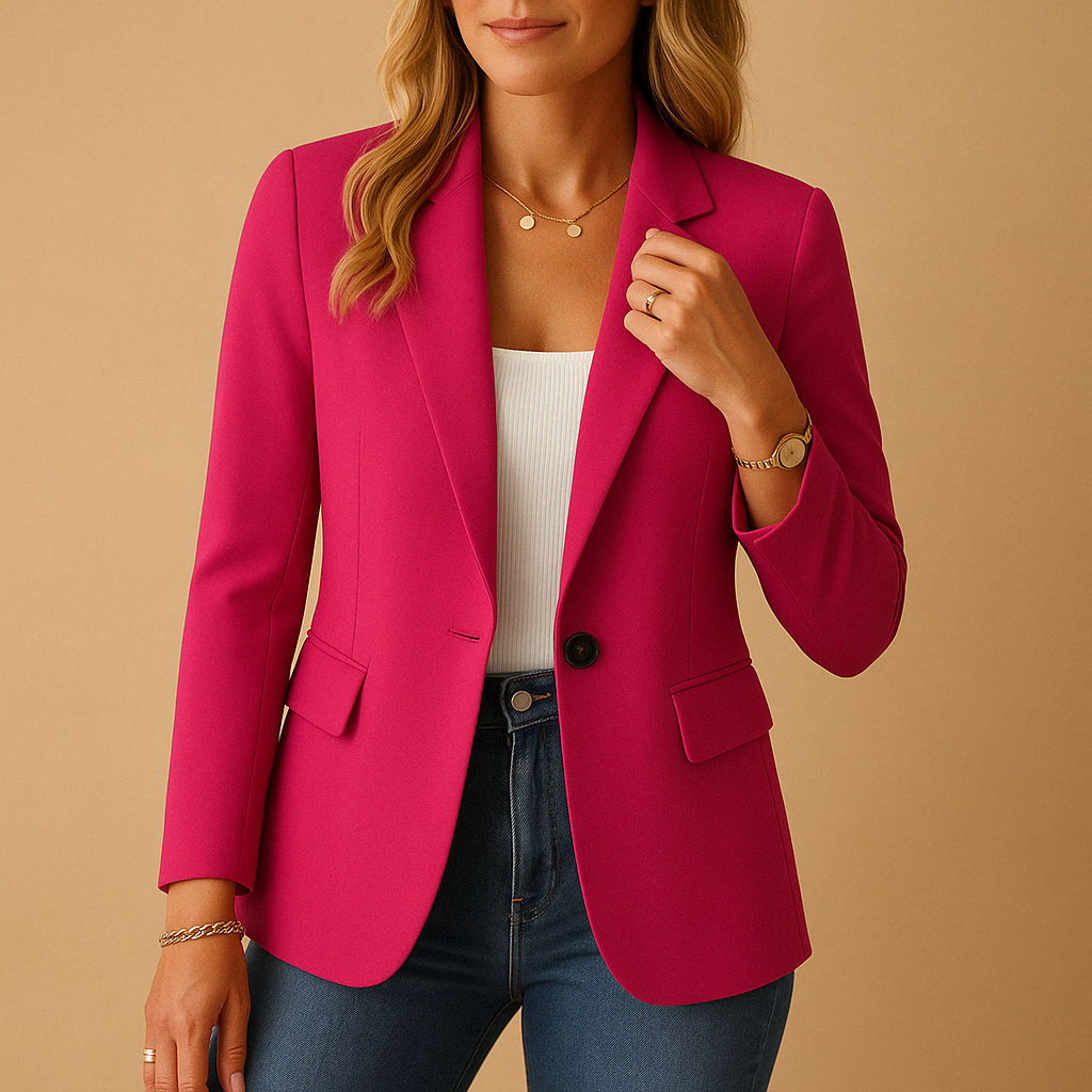 Laura Timeless Tailored Single Breasted Blazer for Women