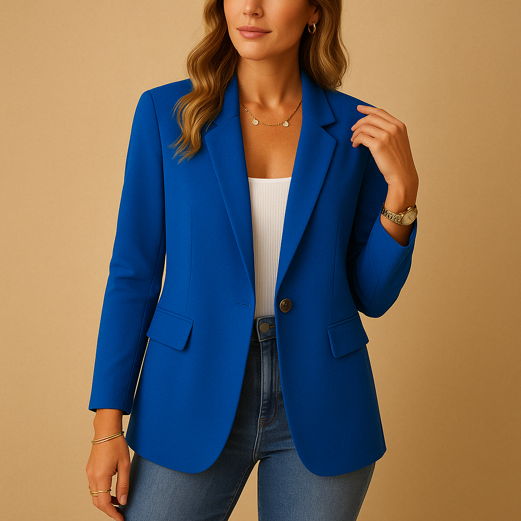 Laura Timeless Tailored Single Breasted Blazer for Women