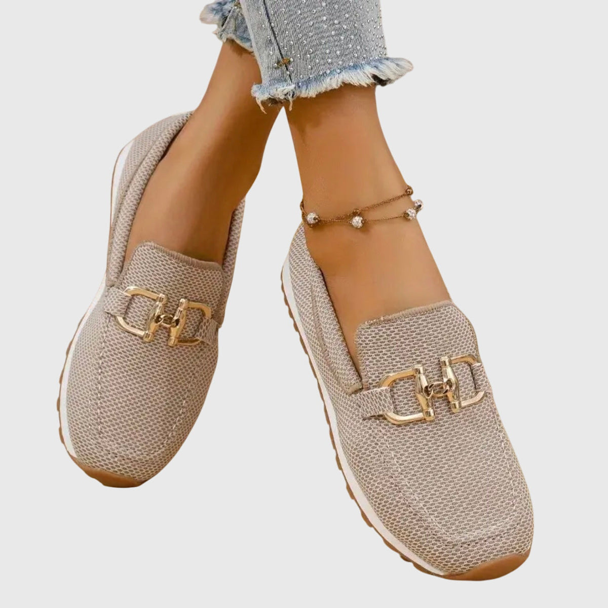 Janet Elegant Orthopedic Horsebit Loafers for Women