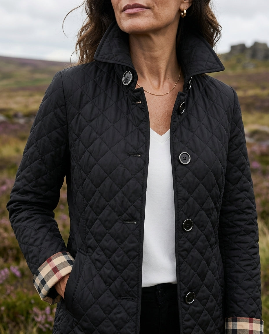 Megan Cozy Lightweight Quilted Jacket for Women