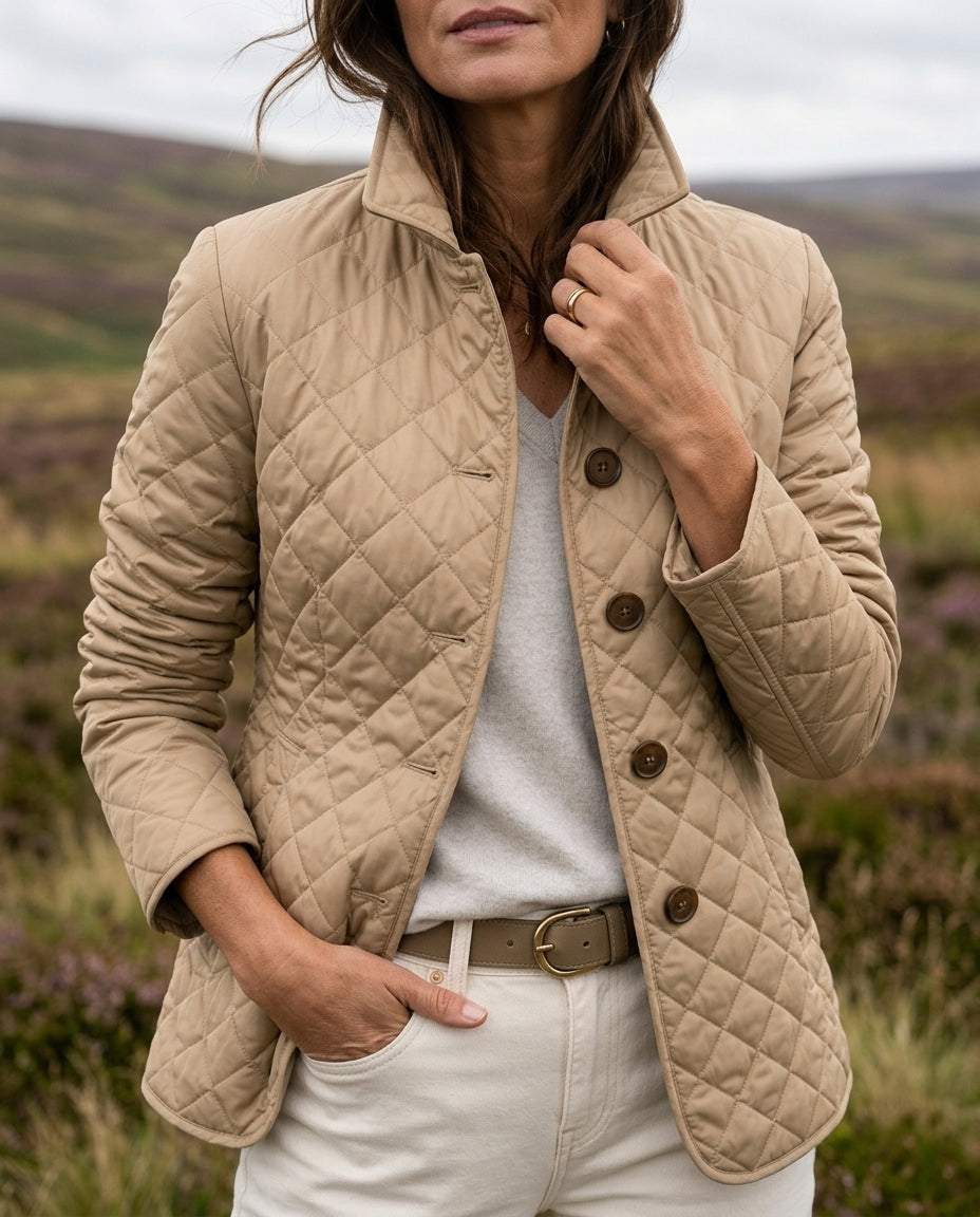 Megan Cozy Lightweight Quilted Jacket for Women