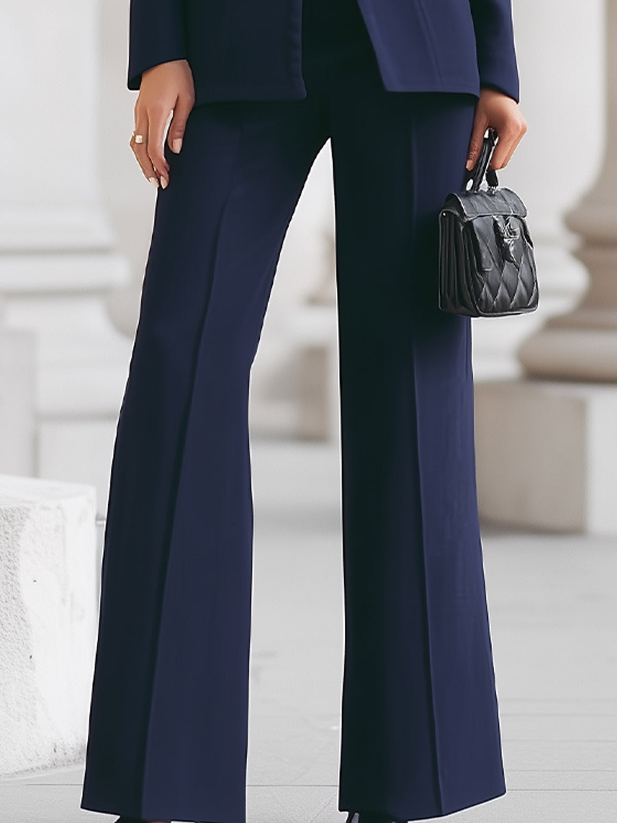 Maggie Elegant Women's Blazer and Pants Suit Set