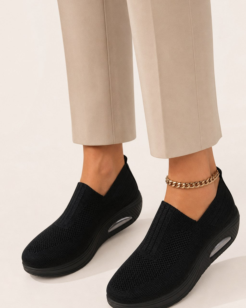 Donna Soft Cushioned Slip-On Sneakers for Women