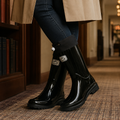 Yvonne Classic Knee-High Rain Boots for Women