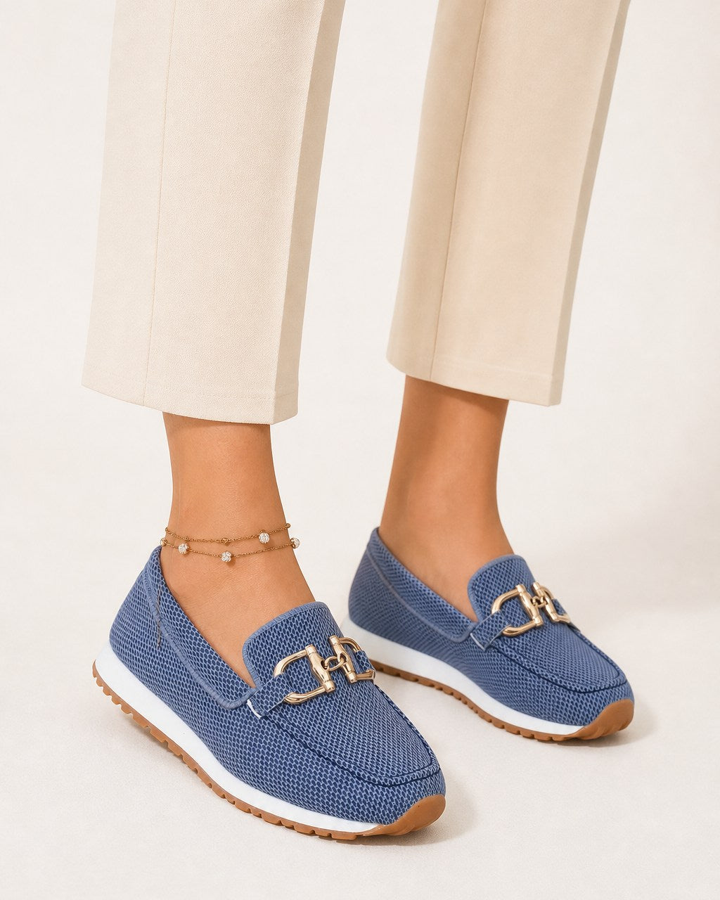 Janet Elegant Orthopedic Horsebit Loafers for Women