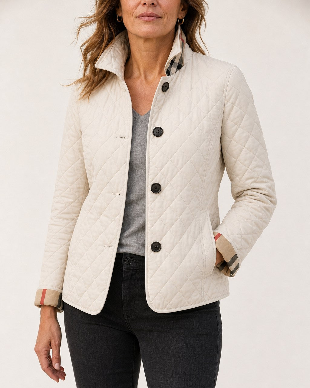 Megan Cozy Lightweight Quilted Jacket for Women