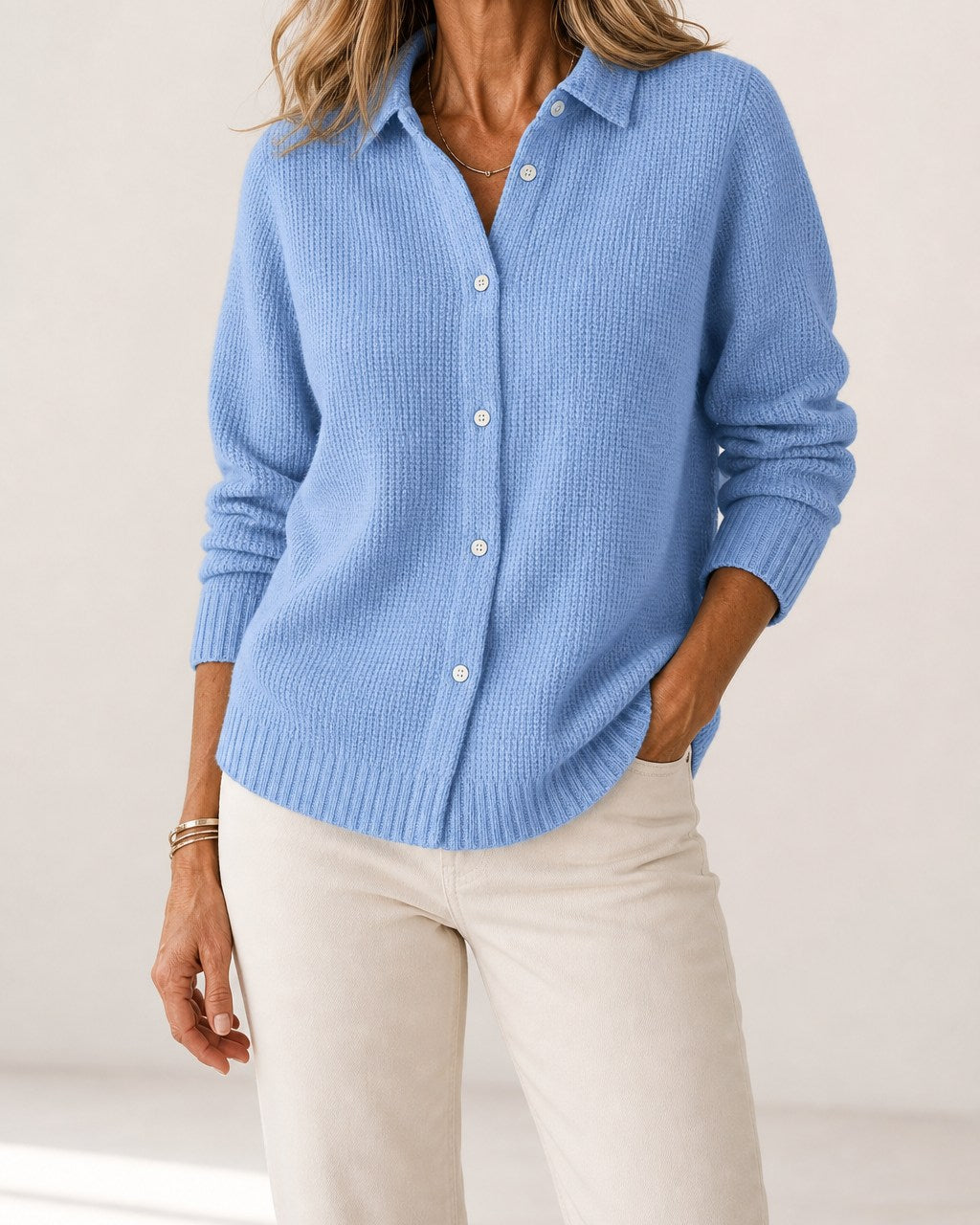 Rebecca Warm Knit Cardigan Sweater for Women