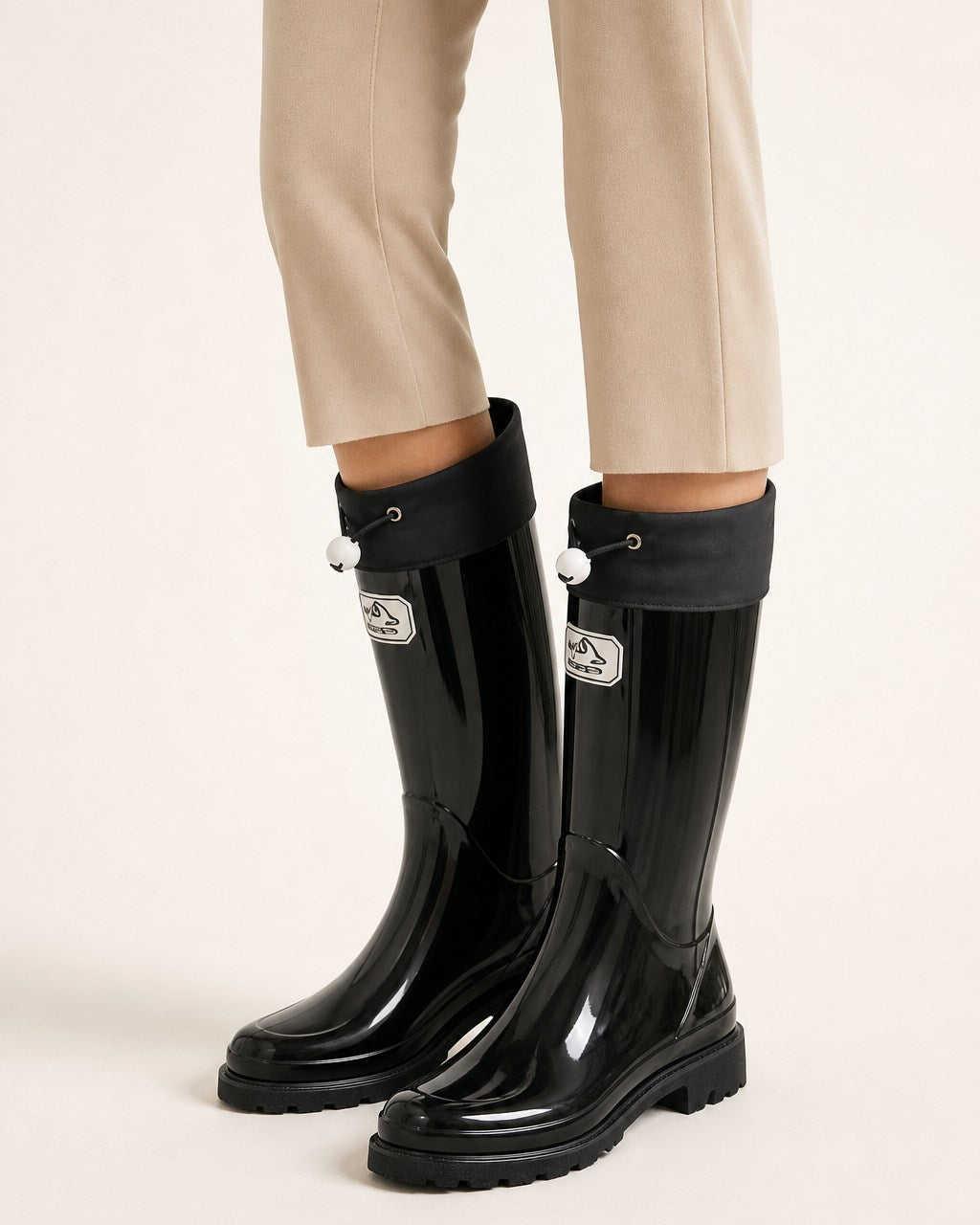 Yvonne Classic Knee-High Rain Boots for Women